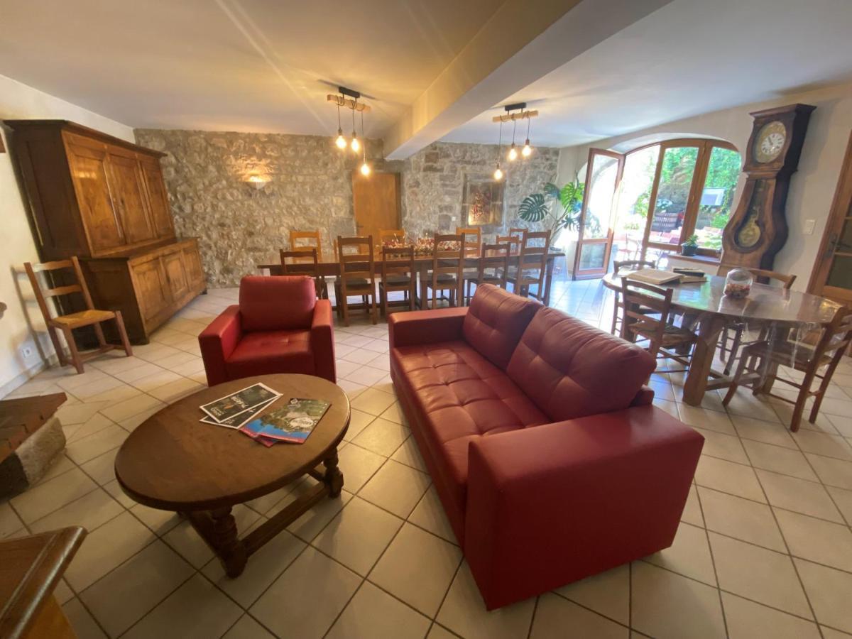 Chambres d'hôtes les Clapas Chauzon Exterior foto