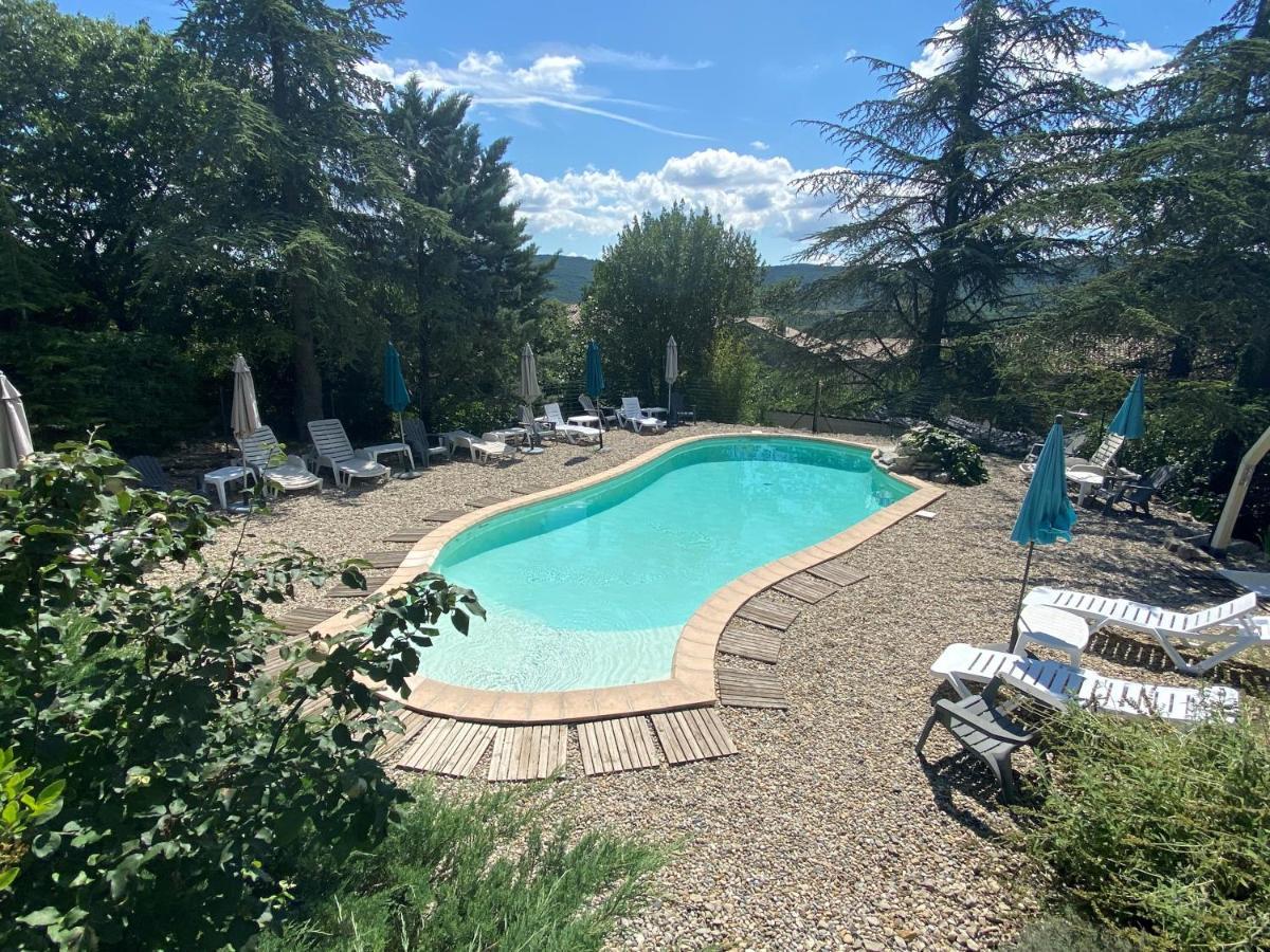 Chambres d'hôtes les Clapas Chauzon Exterior foto
